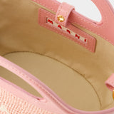 Cabas Tropicalia Micro - Marni - Coton - Rose Clair