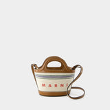 Cabas Tropicalia Micro - Marni - Coton - Beige