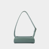 Sac À Main Cannolo Sm - Jil Sander - Cuir - Vert