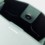 Sac Porté Épaule Tangle Sm - Jil Sander - Cuir - Vert