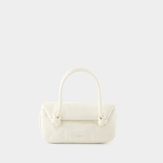 Sac Porté Épaule Knot Sm - Jil Sander - Cuir - Beige