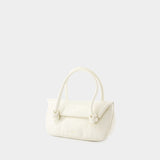 Sac Porté Épaule Knot Sm - Jil Sander - Cuir - Beige