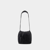 Sac À Bandoulière Dumpling Fringe - Jil Sander - Cuir - Noir