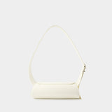 Sac Porté Épaule Cannolo Sm - Jil Sander - Cuir - Beige