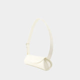 Sac Porté Épaule Cannolo Sm - Jil Sander - Cuir - Beige