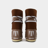 Moon Boot Icon en Nylon Marron