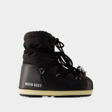 Bottes Light Low - Moon Boot - Pvc - Noir