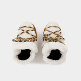 Moon Boot Pumps en Shearling