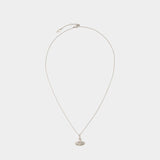 Collier Grace Small Pendant - Vivienne Westwood - Laiton - Argenté