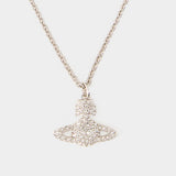 Collier Grace Bas Relief - Vivienne Westwood - Laiton - Argenté