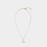 Collier Grace Bas Relief - Vivienne Westwood - Laiton - Argenté