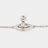 Bracelet Pina Bas Relief - Vivienne Westwood - Laiton - Argenté