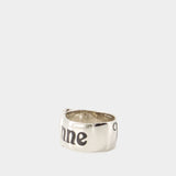Bague Belt Ring - Vivienne Westwood - Argent - Argenté