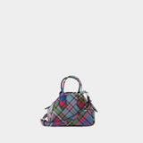 Sac Biogreen Saffiano Imprimé Mini Yasmine - Vivienne Westwood - Multi