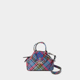 Sac Biogreen Saffiano Imprimé Mini Yasmine - Vivienne Westwood - Multi