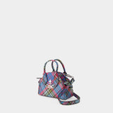 Sac Biogreen Saffiano Imprimé Mini Yasmine - Vivienne Westwood - Multi