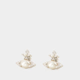 Boucles D'Oreilles Ada - Vivienne Westwood - Laiton - Argenté