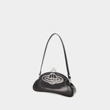 Pochette Amber - Vivienne Westwood - Cuir - Noir