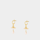 Boucles D'oreilles Aleksa - Vivienne Westwood - Laiton - Doré