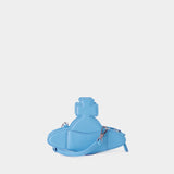 Sac À Bandoulière Nano Orb - Vivienne Westwood - Cuir - Bleu