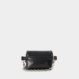 Wallet On Chain Mirage Mini Courtney - Vivienne Westwood - Cuir - Noir