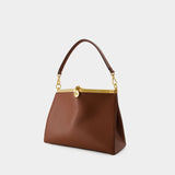 Sac à Bandoulière Vela - Etro - Cuir - Marron