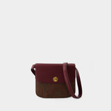 Sac à Bandoulière Tracolla - Etro - Cuir - Bordeaux
