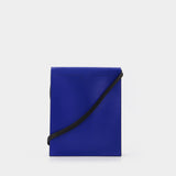 Sac À Bandoulière Pouch On Strap - Marni - Synthétique - Noir/Royal