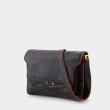 Sac Trunk Soft Medium en Cuir Noir