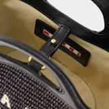 Cabas Tropicalia Micro - Marni - Cuir - Noir