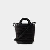 Sac À Main Tropicalia Mini Bucket - Marni - Cuir - Noir