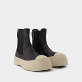 Bottines Chelsea Pablo en Cuir Noir
