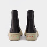 Bottines Chelsea Pablo en Cuir Noir