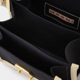 Sac Trunk Knit Mini en Toile Multicolore