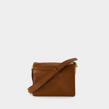 Sac Hobo Mini Trunk - Marni - Cuir - Marron