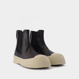 Bottines Chelsea Pablo en Cuir Noir