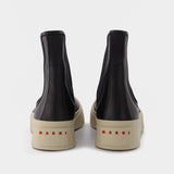 Bottines Chelsea Pablo en Cuir Noir