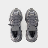Sneakers Airmaster - Dolce&Gabbana - Cuir - Gris