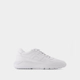 Baskets Interactive3 Allacciato Pelle en Cuir Blanc