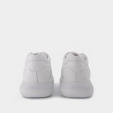 Baskets Interactive3 Allacciato Pelle en Cuir Blanc