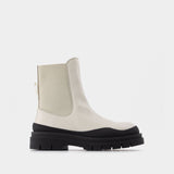 Bottines Alli en Cuir Ivoire