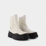 Bottines Alli en Cuir Ivoire