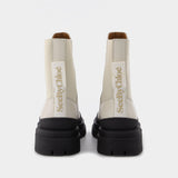 Bottines Alli en Cuir Ivoire