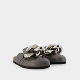 Mocassins Chaine - J.W. Anderson - Cuir - Gris