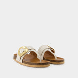 Mules Chany Fussbett - See By Chloe - Cuir - Naturel