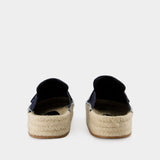 Espadrilles - J.W. Anderson - Cuir - Bleu Marine