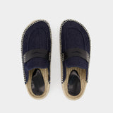Espadrilles - J.W. Anderson - Cuir - Bleu Marine