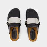 Mocassins Gourmet - J.W. Anderson - Cuir - Noir