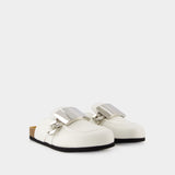Mocassins Gourmet - J.W. Anderson - Cuir - Blanc