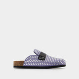 Mocassins Crystal - J.W. Anderson - Cuir - Violet